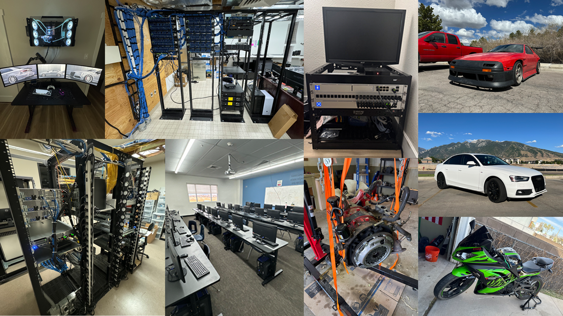 Daniel Little's IT and cybersecurity project portfolio showcasing network infrastructure, server administration, and system management work